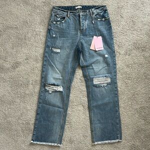 Avec Les Filles Jeans Straight Leg 30